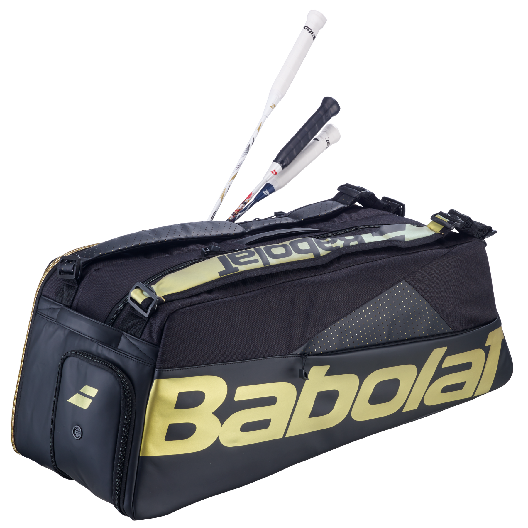 Babolat Cross Pro Racket Bag - Black/Gold Luggage Babolat