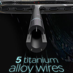 Jnice Air Muramasa Pro 5UG6 Badminton Racket Unstrung - Black Badminton Rackets JNICE