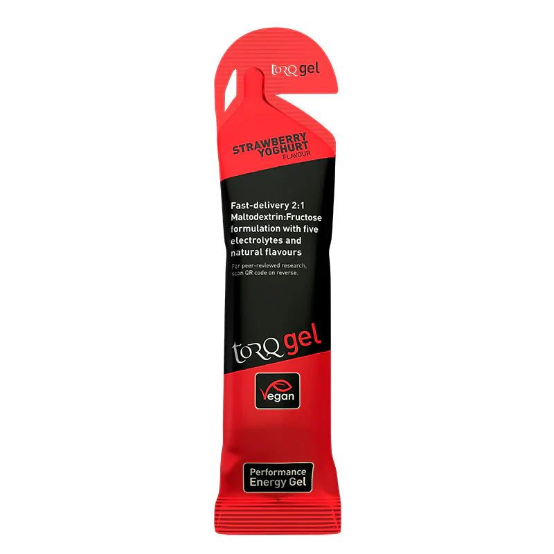 Torq Energy Gels - Single - Strawberry Yoghurt
