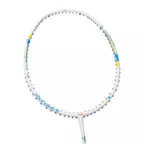 Li-Ning AxForce Junior Badminton Racket - White/Black