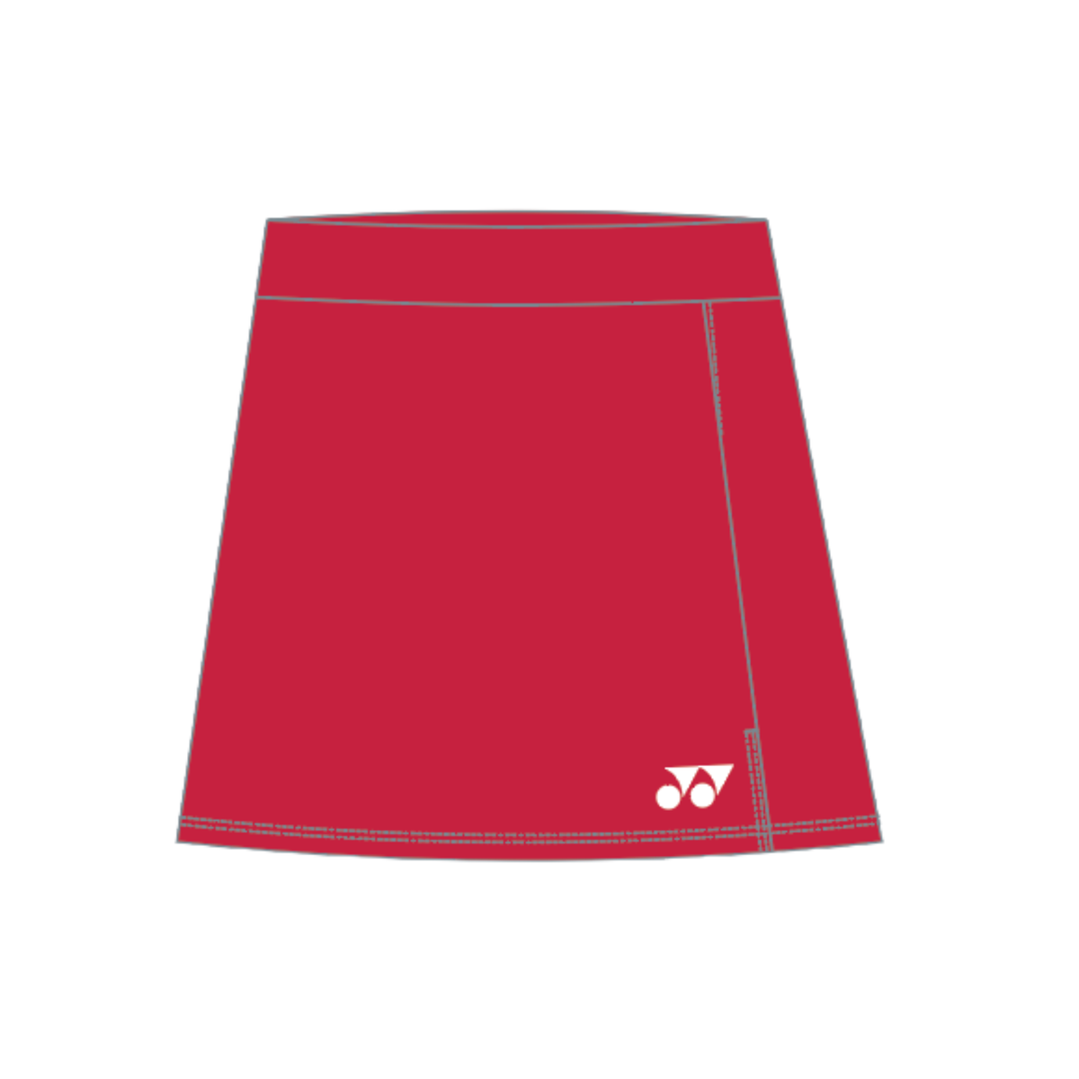 Yonex England Masters Skort Women - Red Red Clothing Yonex Teamwear