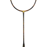 Hundred Aeroflash 8000 Attack 4U Badminton Racket - Charcoal/Black/Gold