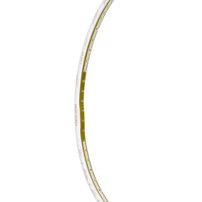 Hundred Ioniq 80 Limited Edition 4U Badminton Racket - White/Gold