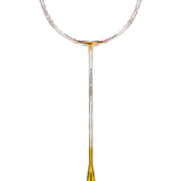 Hundred Aeroflash 8000 Zoom 5U Badminton Racket - White/Gold
