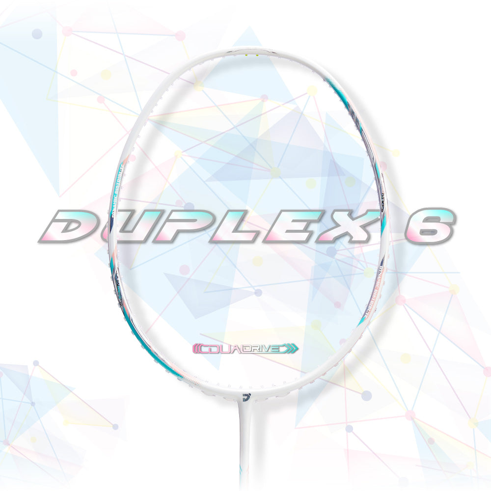 Jnice Duplex 6 5U Badminton Racket Unstrung RDPX-6 Badminton Rackets JNICE