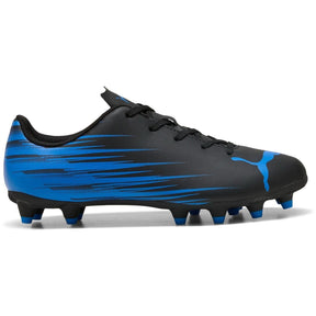Puma Attacanto II FG/AG Football Boots Junior - Puma Black/Blue Puma Black Ultra Blue shoes Puma