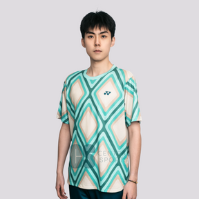 Yonex CNY2025 Diamond Tech T-Shirt Men Jade/Ivory