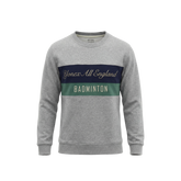 Yonex All England 1899 Crew Neck Sweat 26 - Heather Heather Clothing Yonex