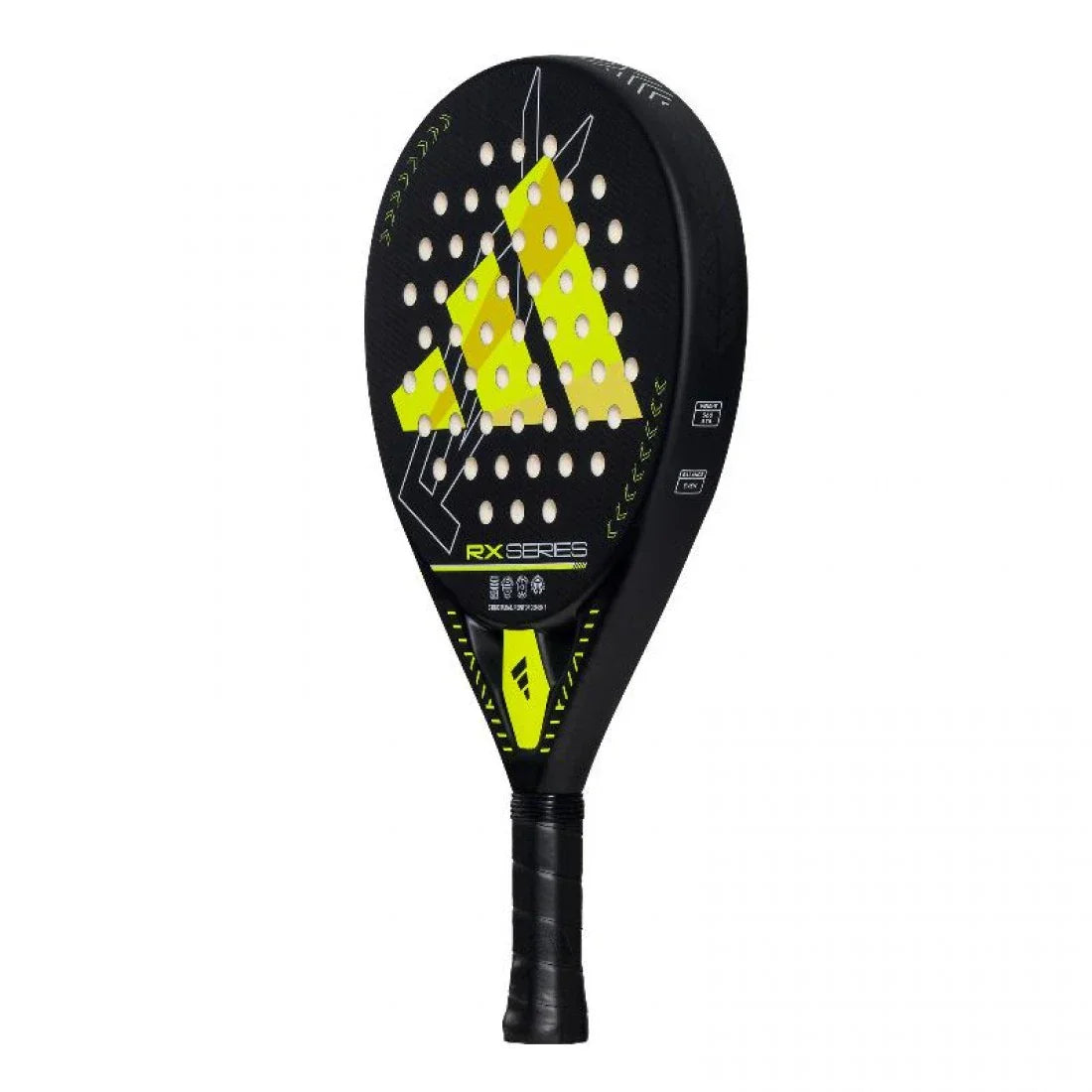 Adidas Rx Series Lime 3.4 Padel Racket - Black/Yellow Padel Rackets Adidas