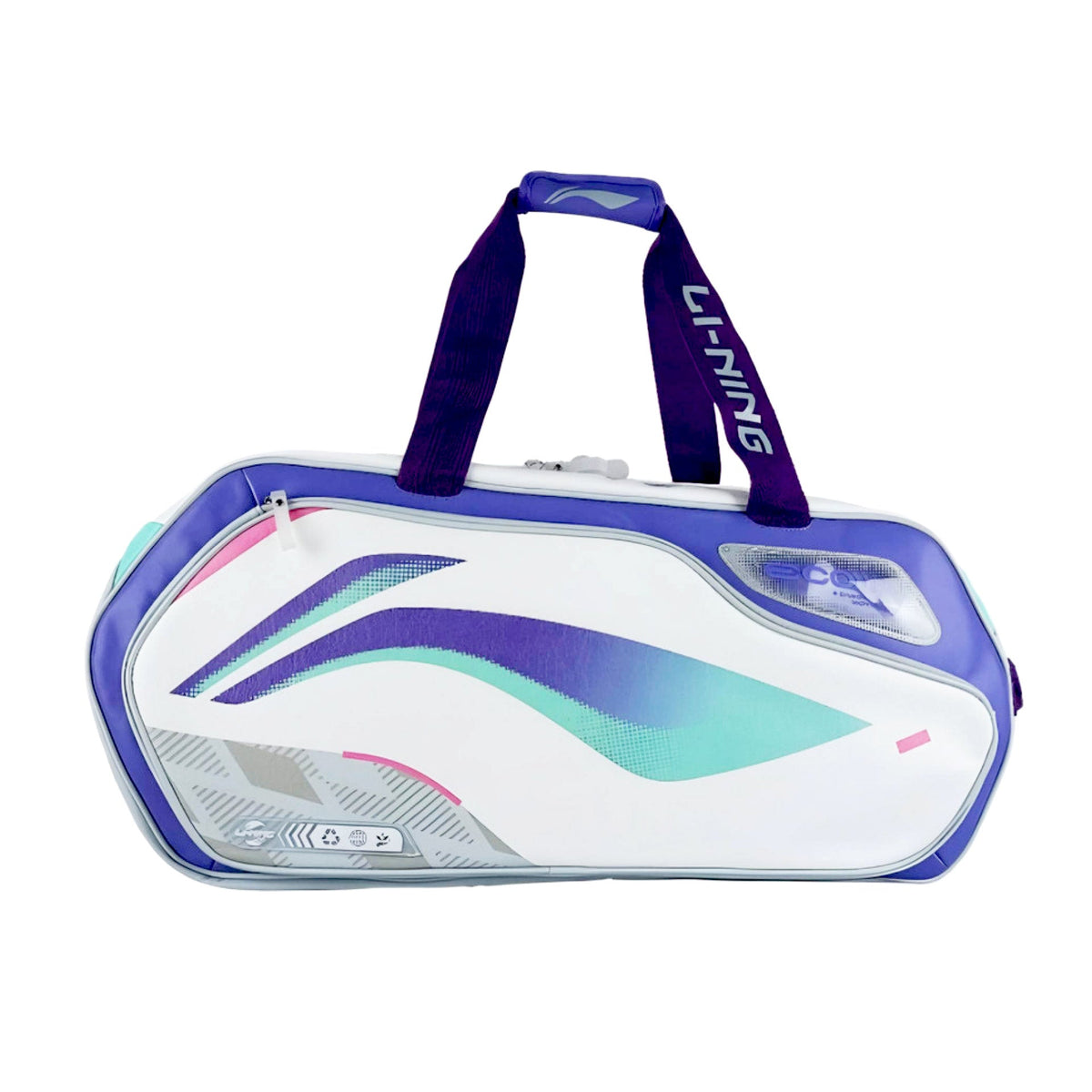 Li-Ning Badminton Racket Bag - White