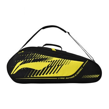 Li-Ning Badminton Racket Bag - Black/Yellow