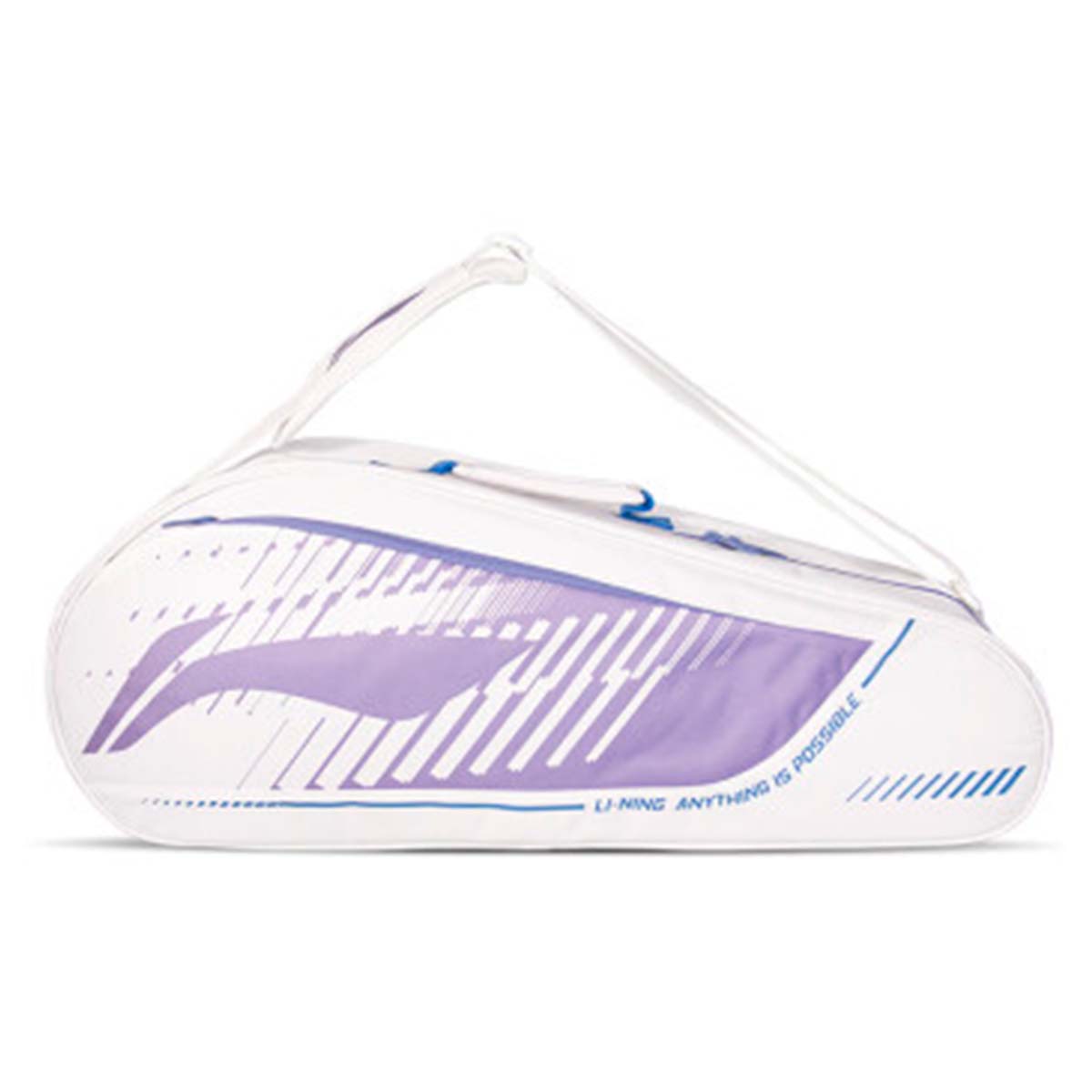Li-Ning Badminton Racket Bag - White/Purple