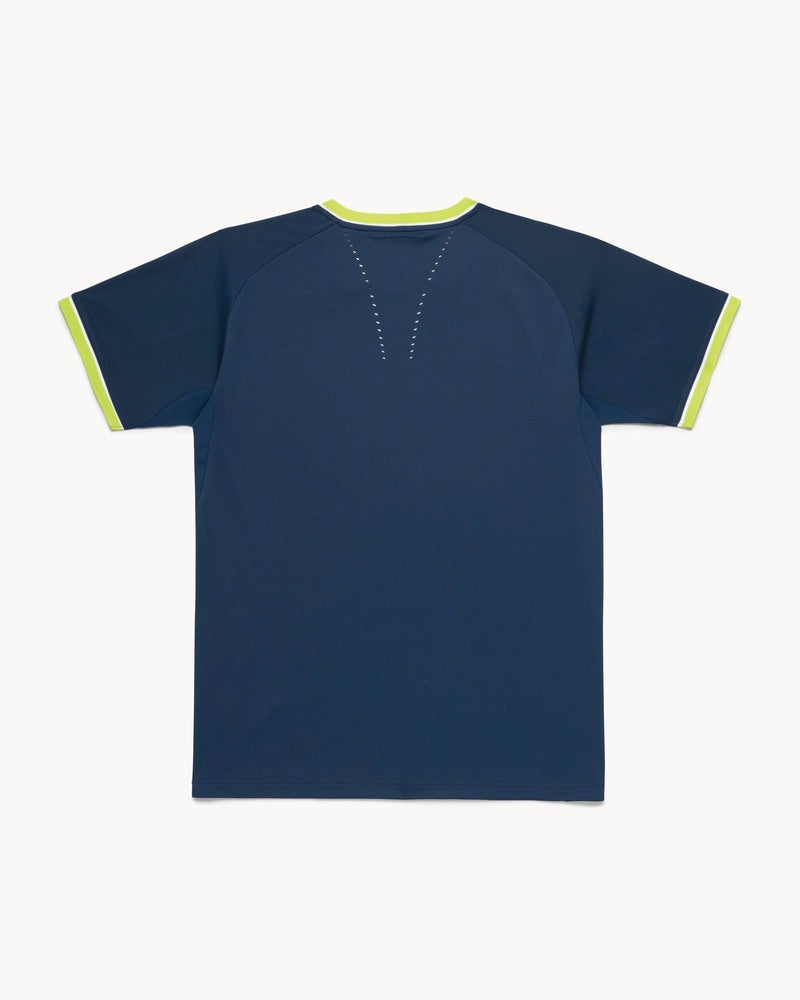 Yonex 10704EX Crew Neck Shirt 2026 Unisex - Indigo Blue Clothing Yonex