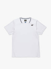 Yonex 10707YX Crew Neck Shirt Wimbledon 2026 Unisex - White White Clothing Yonex