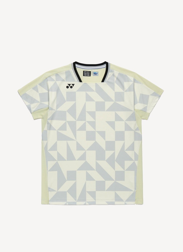 Yonex 10712YX Tournament Crew Neck Shirt Men - Champagne Champagne Clothing Yonex