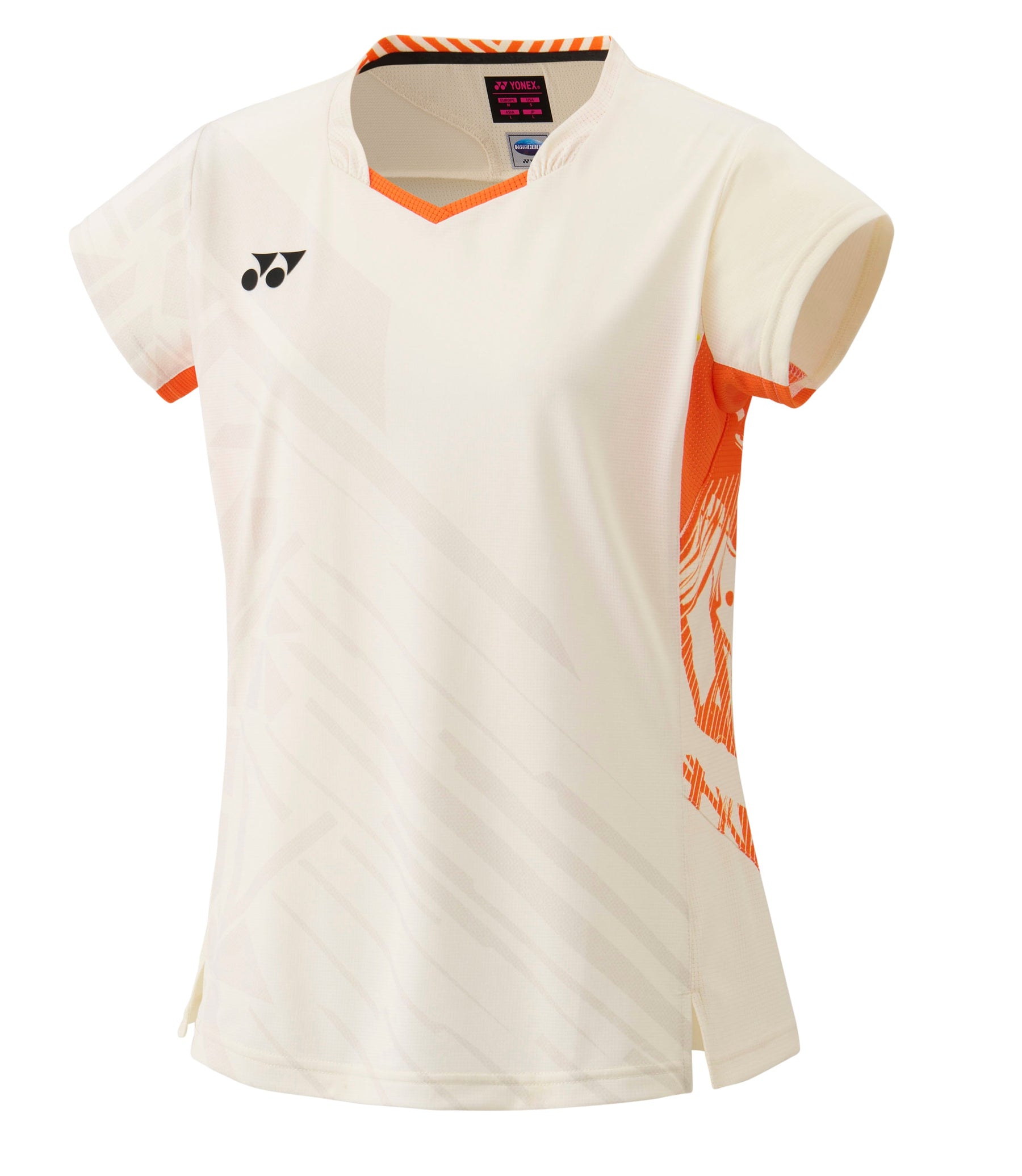 Yonex Team China Crew Neck (20858YX) Shirt Women (Cream) Made in JAPAN