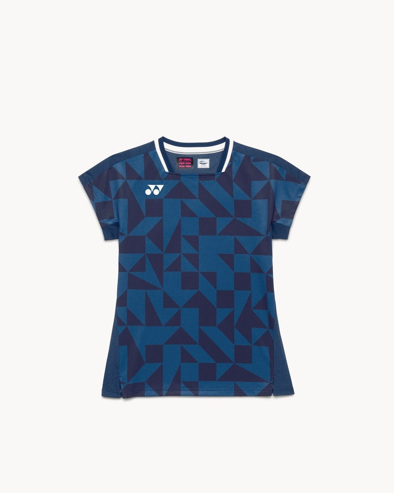 Yonex 20940YX Tournament Crew Neck Shirt Women - Indigo Blue Indigo Blue Clothing Yonex