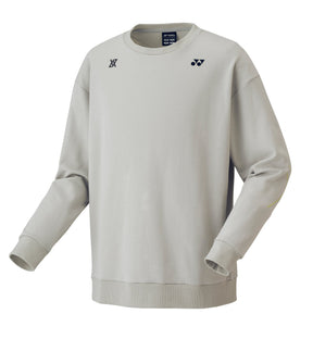 Yonex VA (30101YX) Sweat Shirt Unisex (Grayish Beige) - VA - Viktor Axelsen Collection