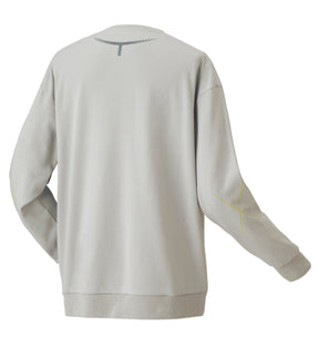 Yonex VA (30101YX) Sweat Shirt Unisex (Grayish Beige) - VA - Viktor Axelsen Collection