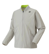 [Pre-Order]Yonex VA (50182YX) Warm Up jacket Men (Grayish Beige) - VA - Viktor Axelsen Collection