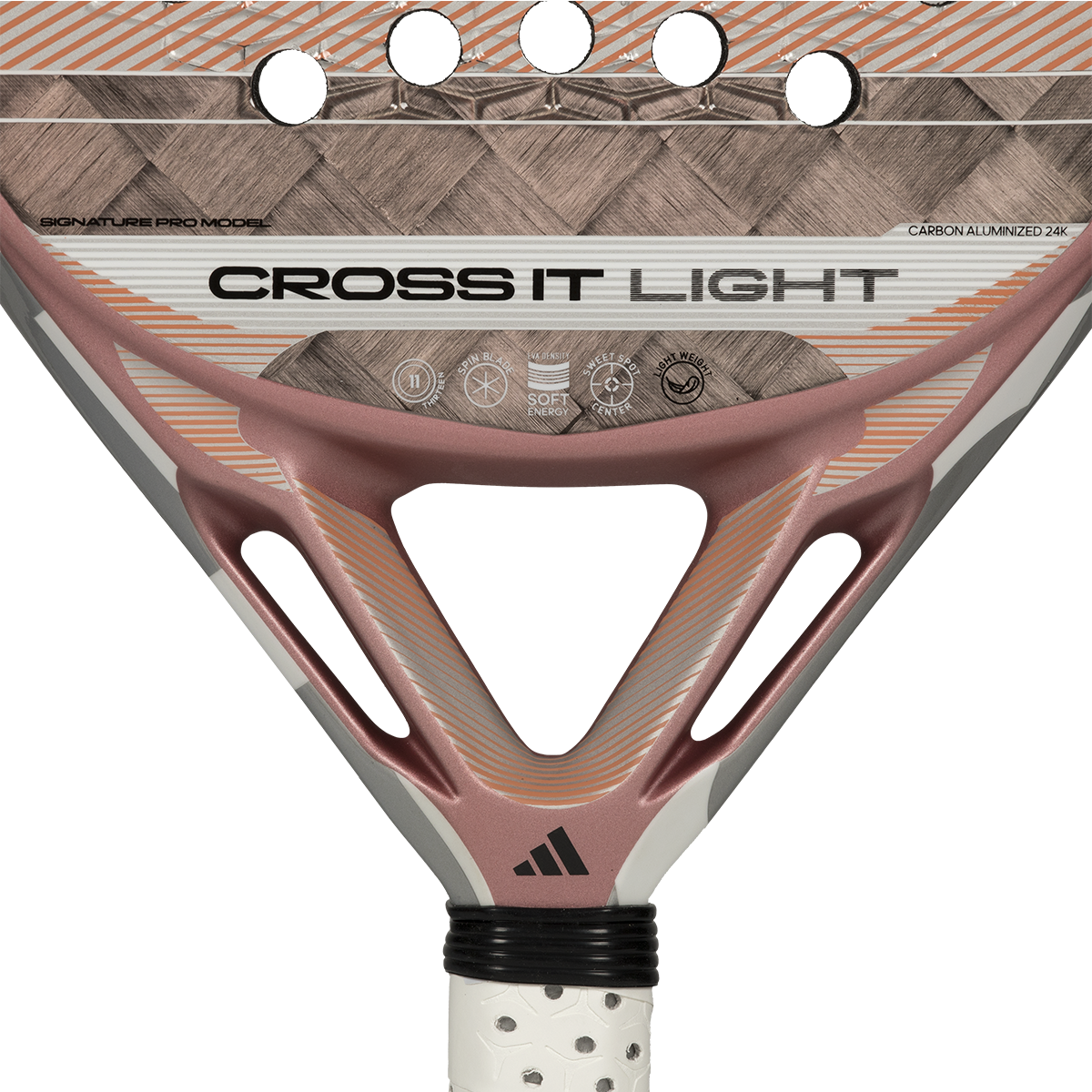 Adidas Cross It Light 2026 Padel Racket - Pink/Silver Padel Adidas