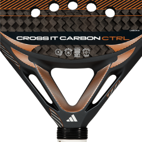 Adidas Cross It Carbon Ctrl 2026 Padel Racket - Blue/Bronze Padel Adidas