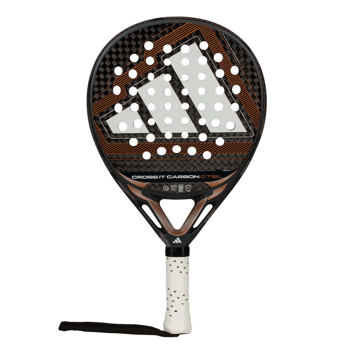 Adidas Cross It Carbon Ctrl 2026 Padel Racket - Blue/Bronze Blue Bronze One Size Padel Adidas