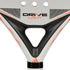Adidas Drive Light 2026 Padel Racket - White/Orange Padel Adidas