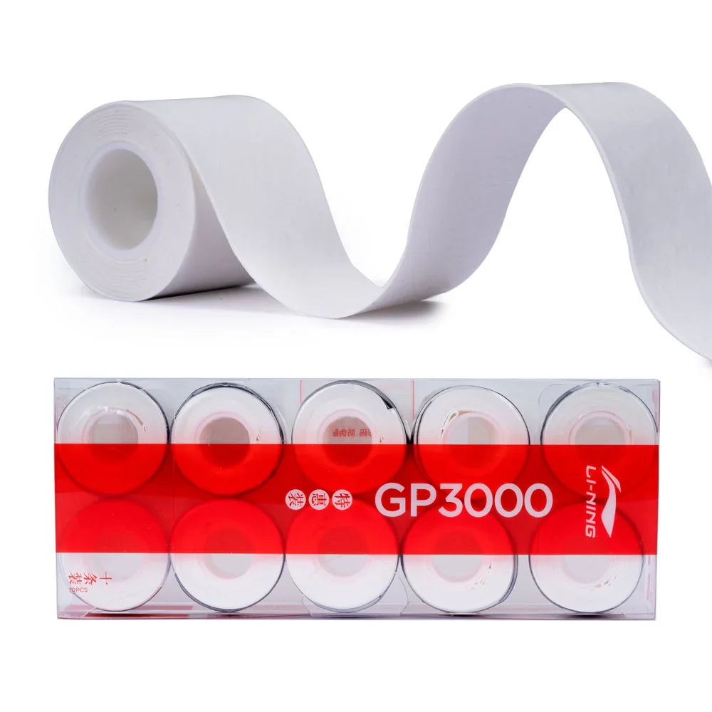 Li-Ning GP3000 Grips -10 Pieces -White