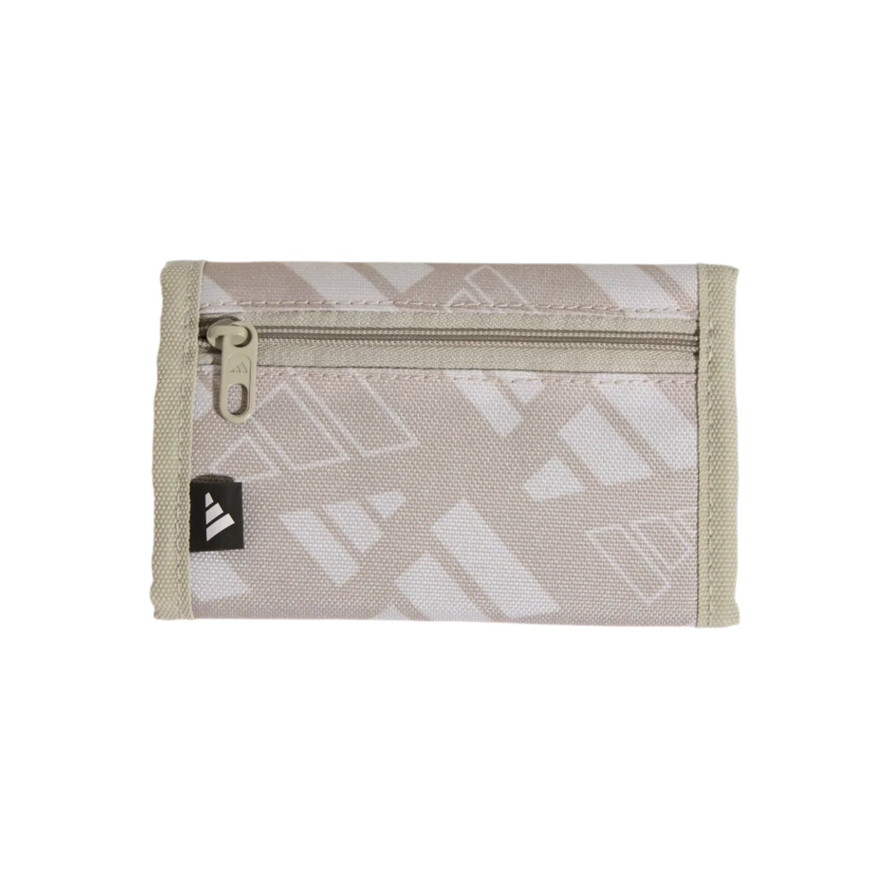 Adidas Linear Monogram Graphic Wallet - Grey/Black
