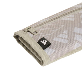 Adidas Linear Monogram Graphic Wallet - Grey/Black