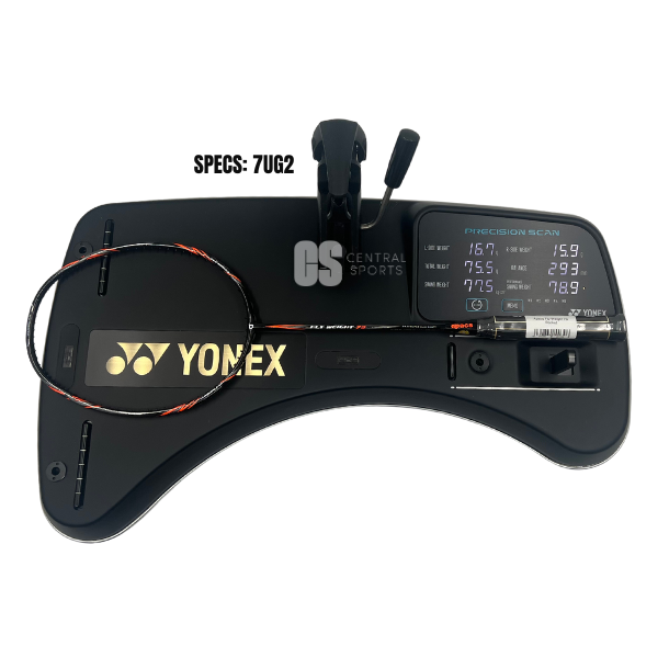 Apacs Fly Weight 73 Badminton Racket - Black/Orange