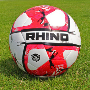 Rhino Azteca Football - White Red Accessories Rhino