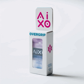 Aixo Glitch Tacky Overgrip Mono Overgrips Aixo
