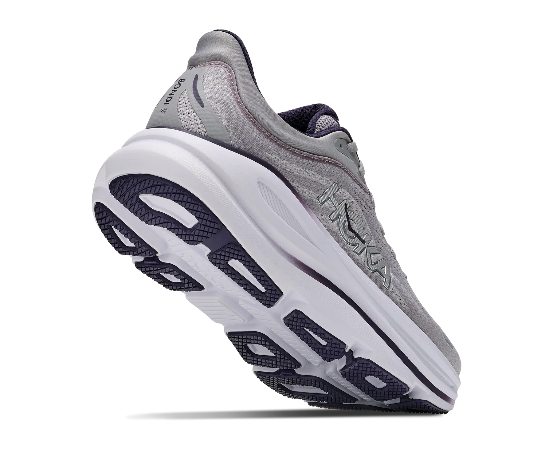 Hoka Bondi 9 Running Shoe Men - Stellar Grey/Squid Ink
