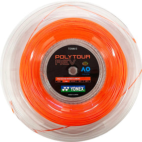 Yonex Polytour Rev 1.20mm 200m Reel Tennis String Orange 200m Reel ORANGE String (Reel) Yonex