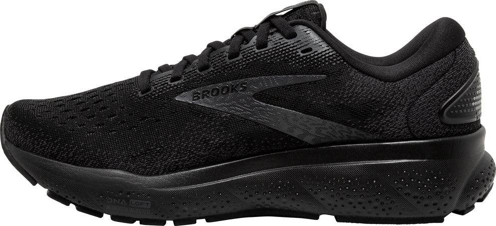 Brooks Ghost 16 Womens Running Shoes - Black by Brooks