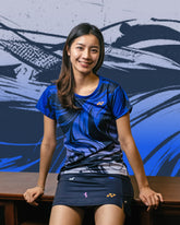 Pre-Order Yonex Galloping Elegance – Women’s Performance Skort (Ink Blue) Yonex CNY2026 Game Skort A Women Ink Blue Clothing Yonex