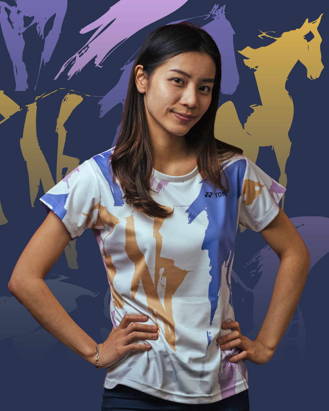 Yonex Shadow Charge Celestial Momentum – Women’s Performance Shirt (White) Yonex CNY2026 TT D Women Clothing Yonex
