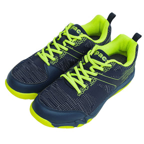 Apacs CP 503-XY Badminton Shoes - Navy/Neon Green - UK 11 Badminton Shoes Apacs