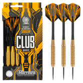 Harrows Club Brass Steel Tip Darts 24g (BD10124) Darts Harrows