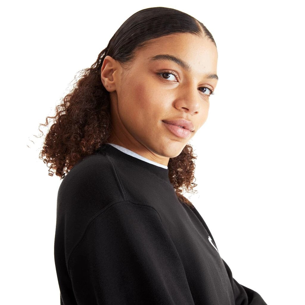 On Club Crew Women Black Clothing On Running