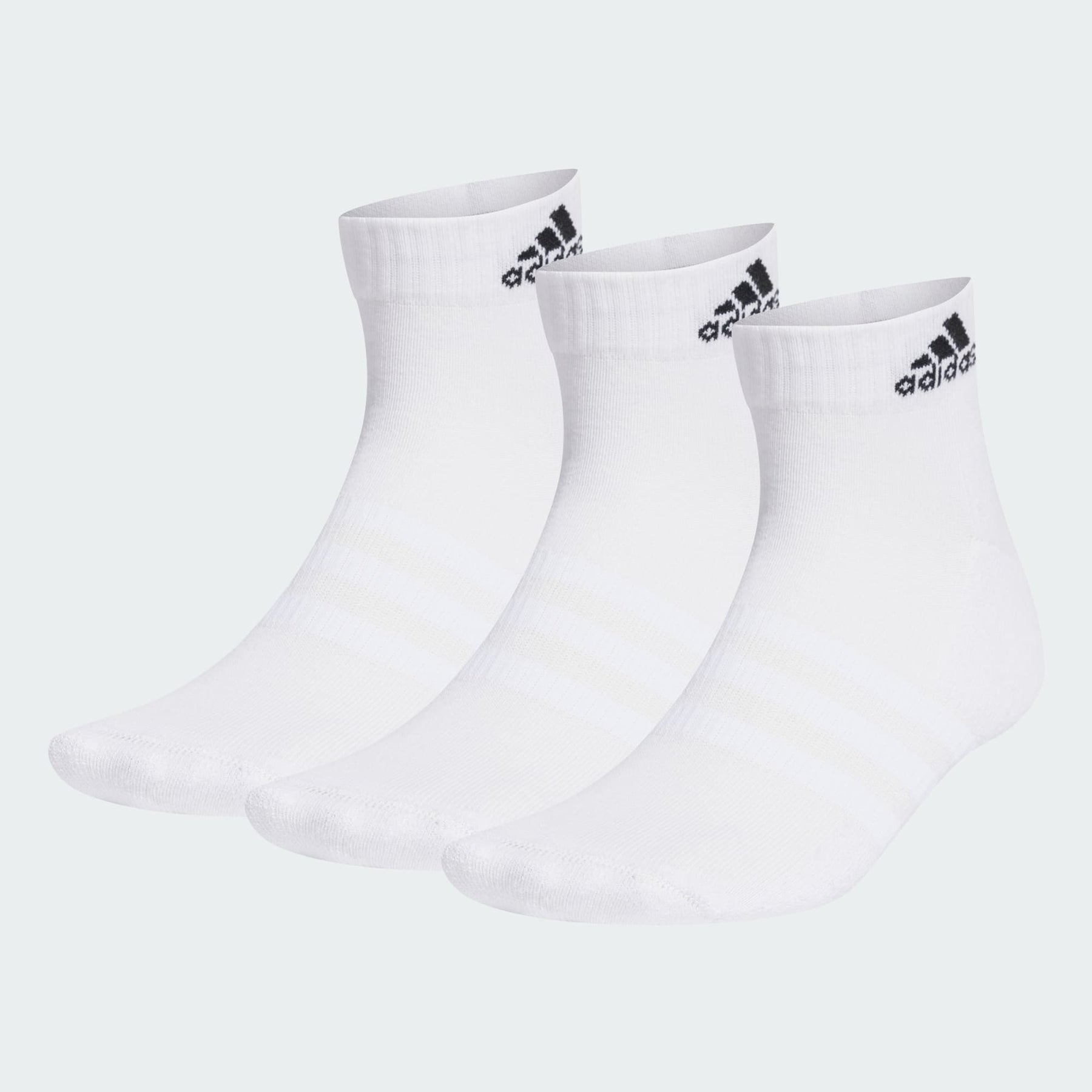 Adidas Cushioned Sportswear Ankle Socks 3 Pack - White (HT3441) Socks Adidas