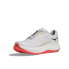 Hoka Rincon 4 Big Kids Running Shoe - Frost/Neon Yuzu Running Shoes Hoka