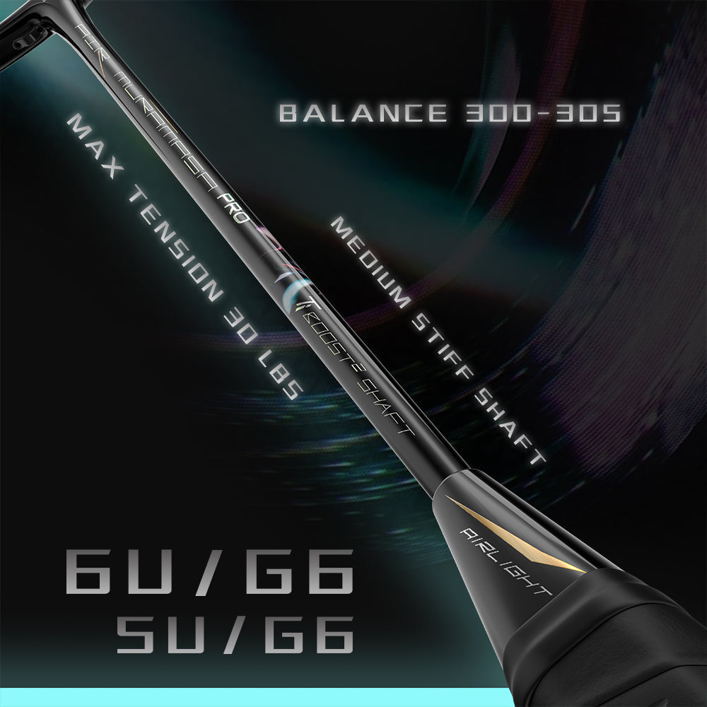 Jnice Air Muramasa Pro 5UG6 Badminton Racket Unstrung - Black Badminton Rackets JNICE