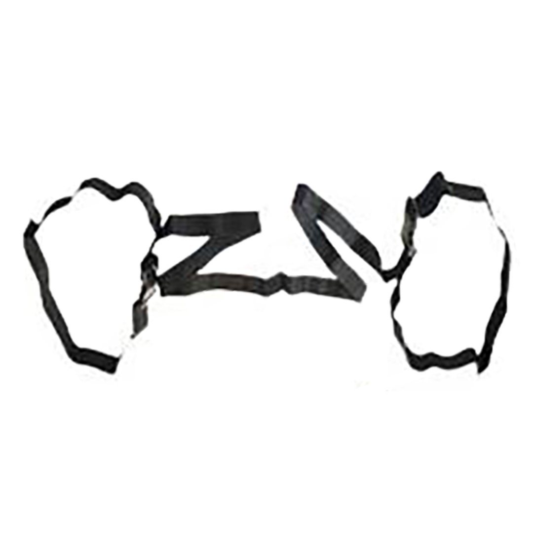 Rhino Evasion Tag Rugby Belt - Black/Yellow Training Aids Rhino