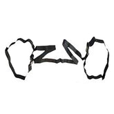 Rhino Evasion Tag Rugby Belt - Black/Yellow Training Aids Rhino
