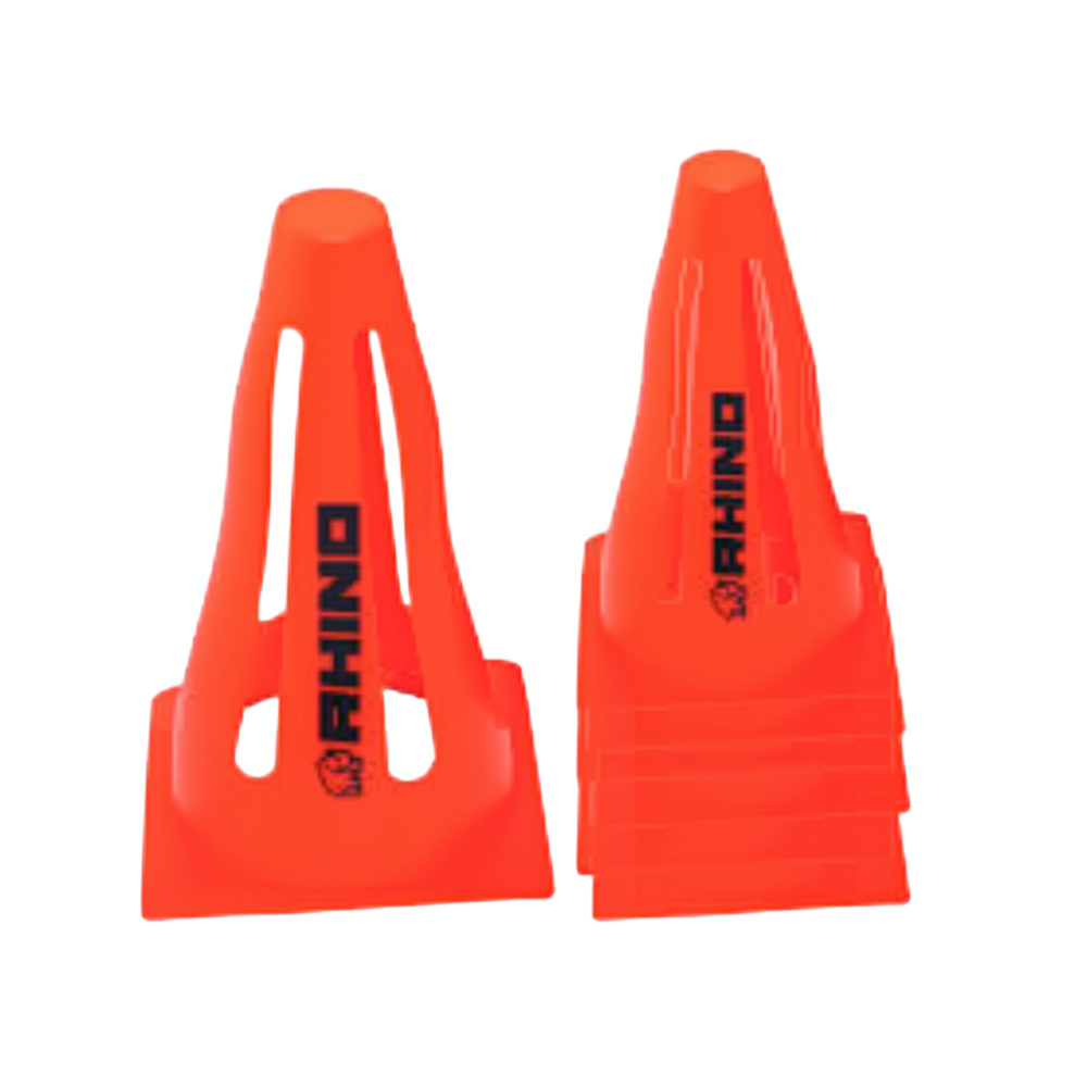 Rhino soft cones, set of 10