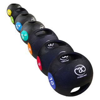 Fitness Mad Double Grip Medicine Ball - 6kg