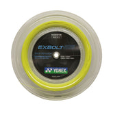 Yonex Exbolt 65 Badminton String (200m Reel) Yellow YELLOW 200m Reel String (Reel) Yonex